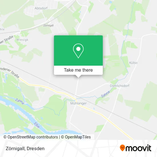 Карта Zörnigall