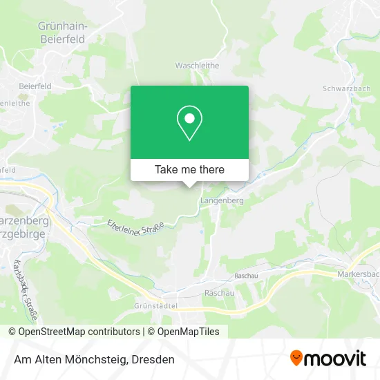 Карта Am Alten Mönchsteig
