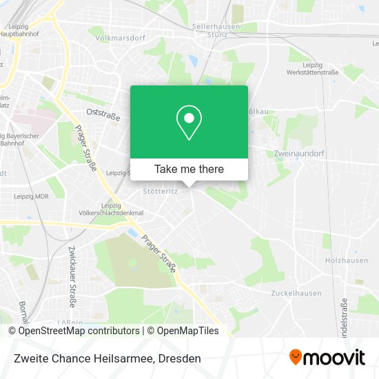Карта Zweite Chance Heilsarmee