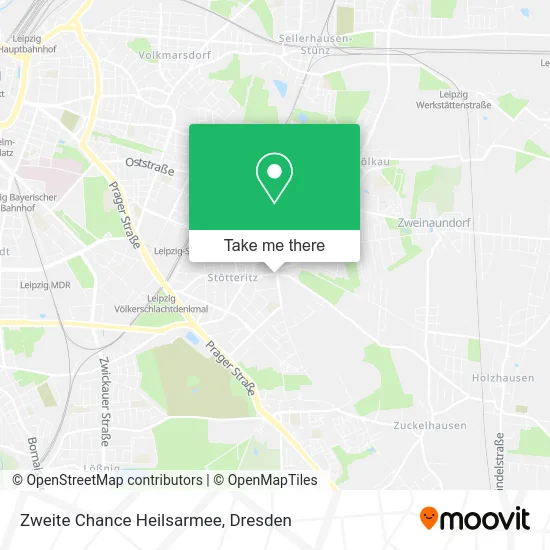 Карта Zweite Chance Heilsarmee