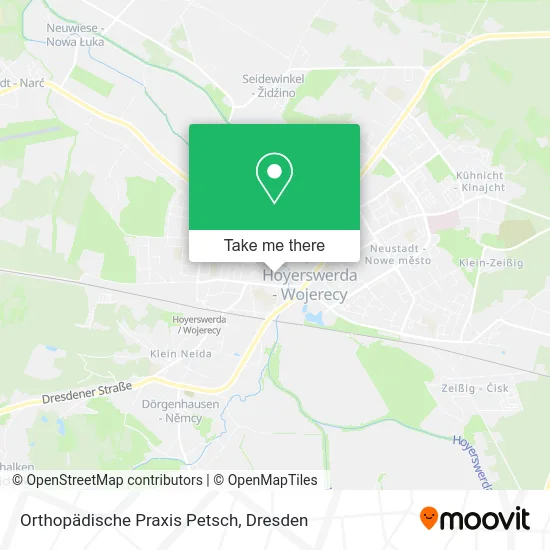 Карта Orthopädische Praxis Petsch