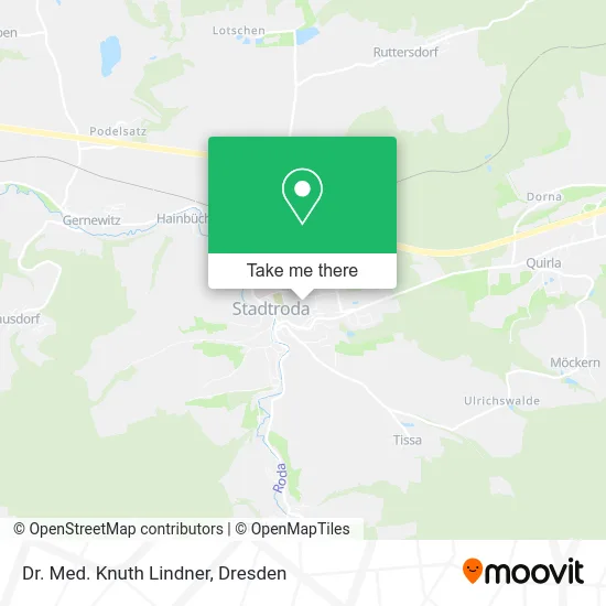 Карта Dr. Med. Knuth Lindner