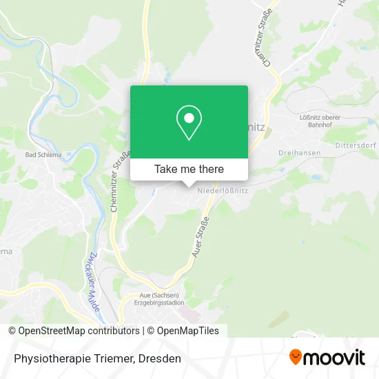 Карта Physiotherapie Triemer