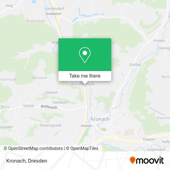 Карта Kronach