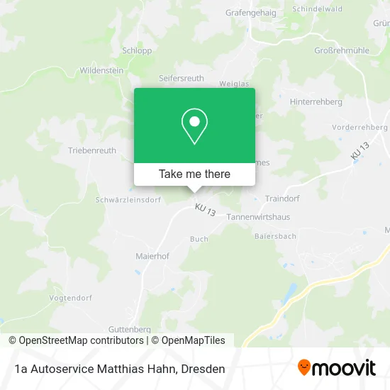 Карта 1a Autoservice Matthias Hahn