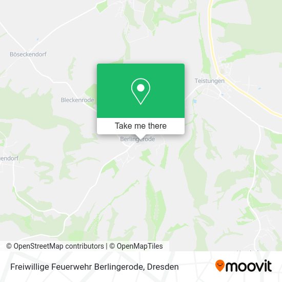 Карта Freiwillige Feuerwehr Berlingerode