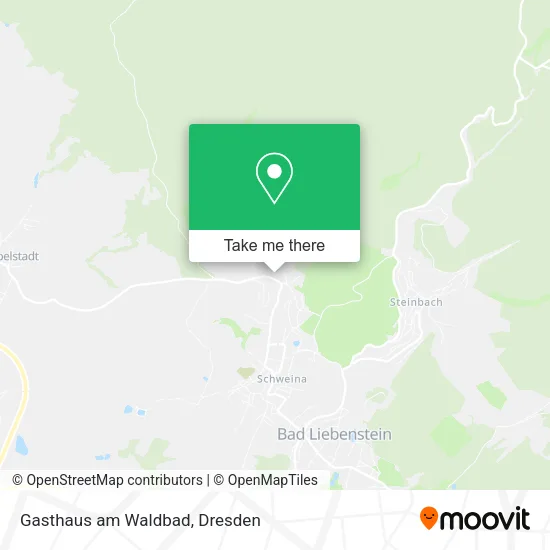 Карта Gasthaus am Waldbad