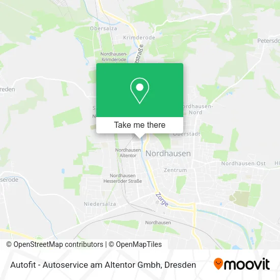 Карта Autofit - Autoservice am Altentor Gmbh