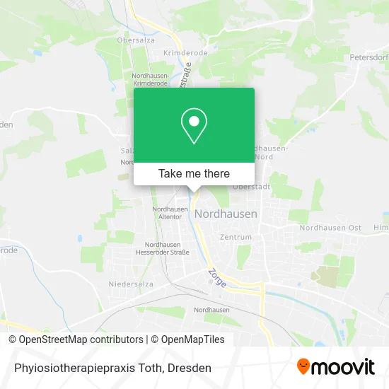 Карта Phyiosiotherapiepraxis Toth