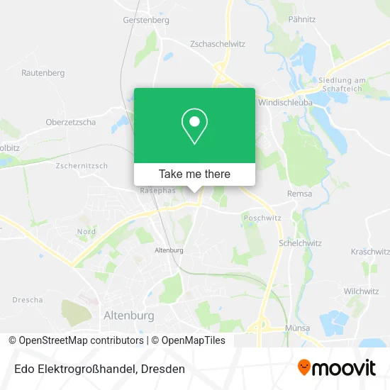 Карта Edo Elektrogroßhandel