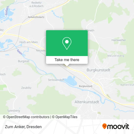 Карта Zum Anker