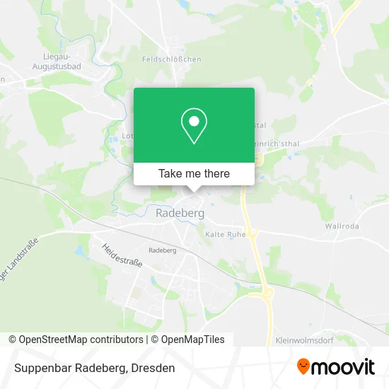 Карта Suppenbar Radeberg