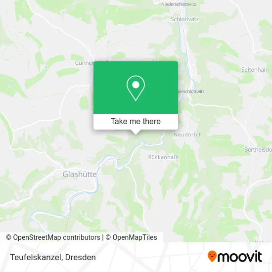 Карта Teufelskanzel