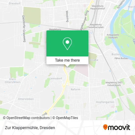 Карта Zur Klappermühle