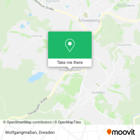 Карта Wolfgangmaßen