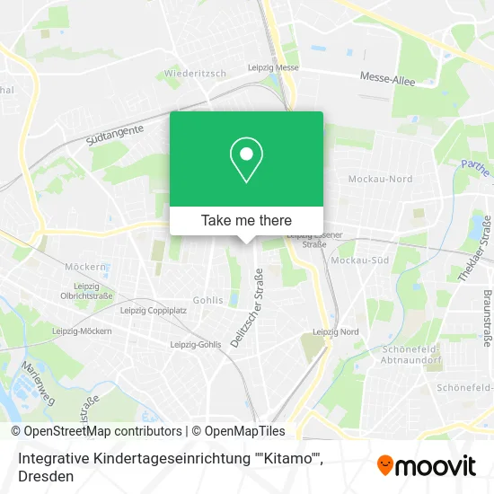 Карта Integrative Kindertageseinrichtung ""Kitamo""