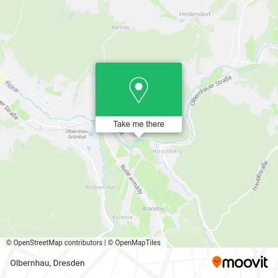 Карта Olbernhau