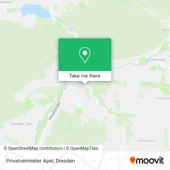 Карта Privatvermieter Apel