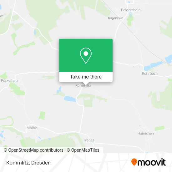 Карта Kömmlitz