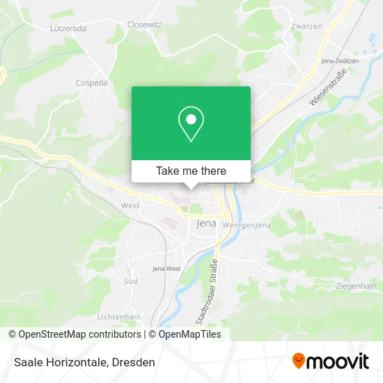 Карта Saale Horizontale