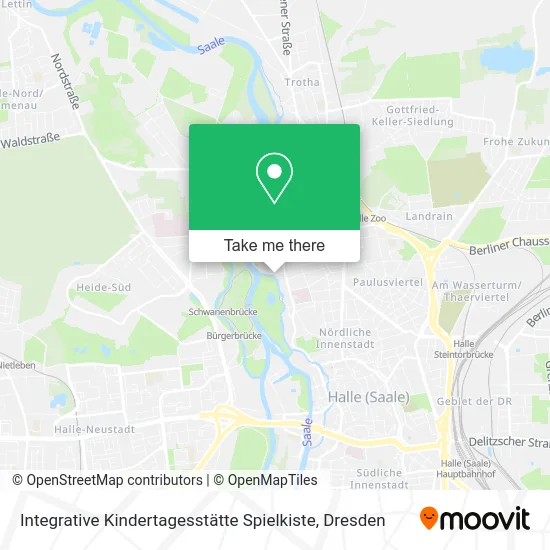 Карта Integrative Kindertagesstätte Spielkiste