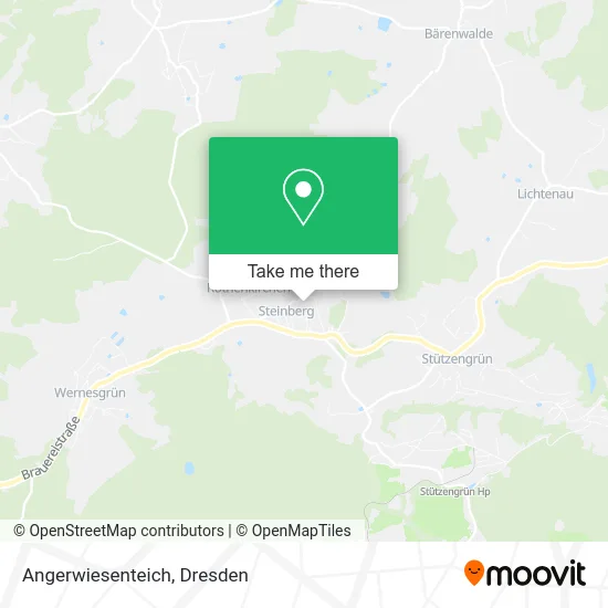 Карта Angerwiesenteich