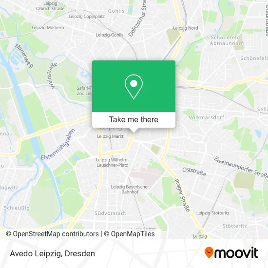 Карта Avedo Leipzig