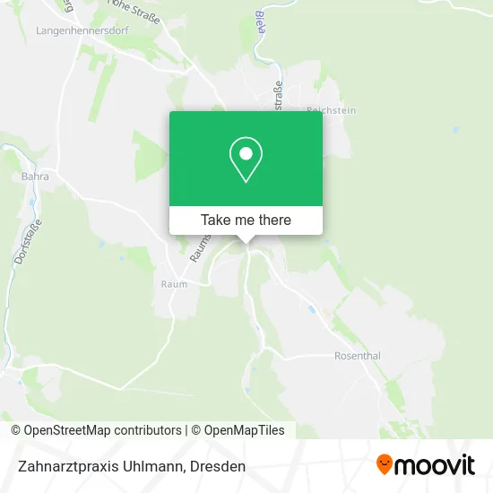 Карта Zahnarztpraxis Uhlmann