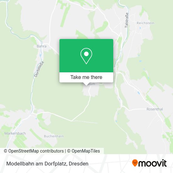 Карта Modellbahn am Dorfplatz
