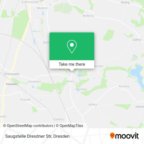 Карта Saugstelle Dresdner Str