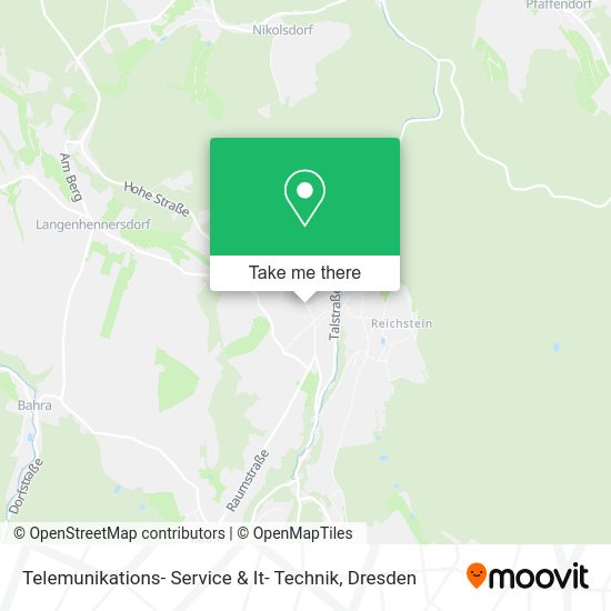 Карта Telemunikations- Service & It- Technik