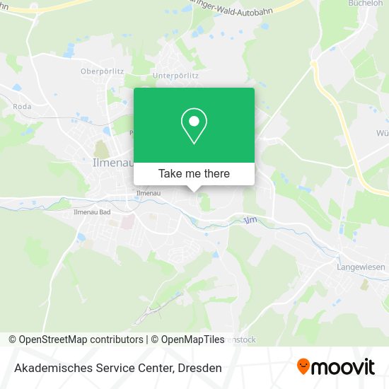 Карта Akademisches Service Center