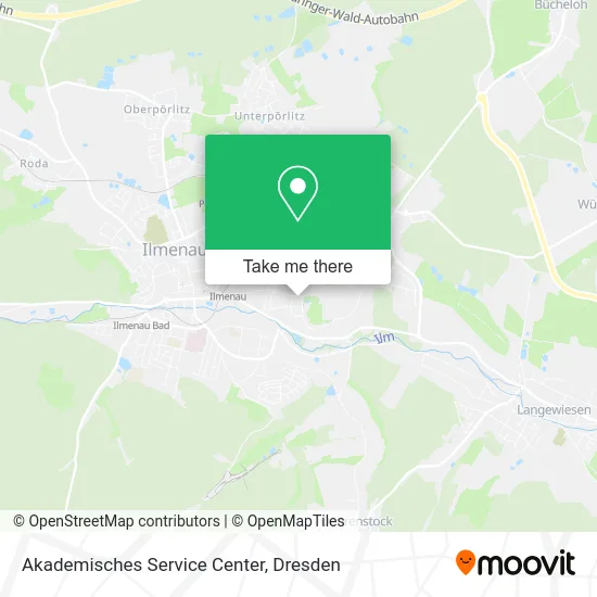 Карта Akademisches Service Center