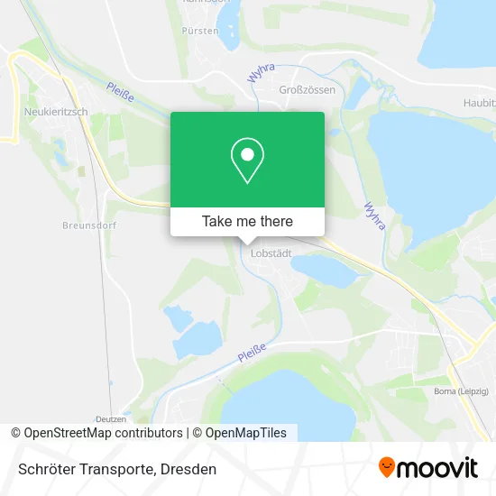 Карта Schröter Transporte