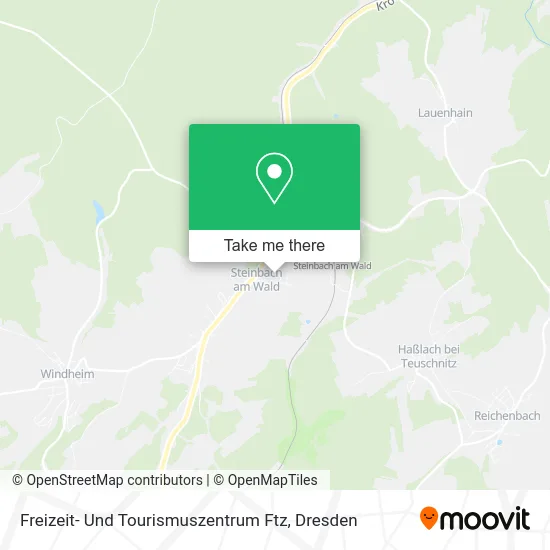 Карта Freizeit- Und Tourismuszentrum Ftz