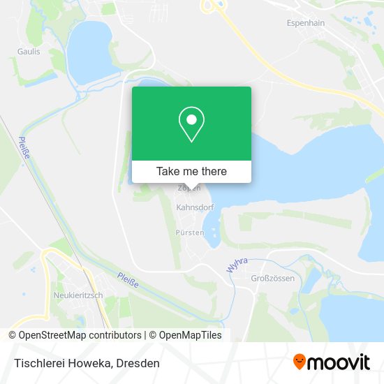 Карта Tischlerei Howeka