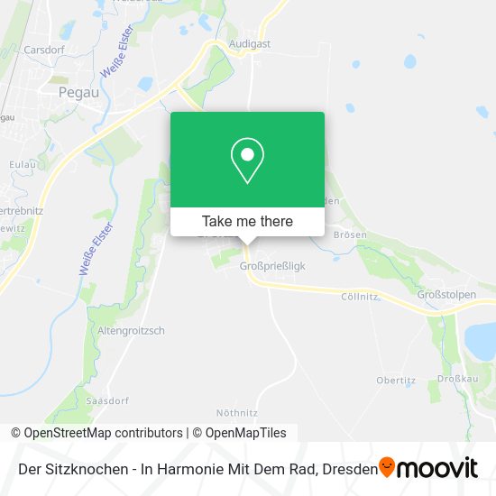 Карта Der Sitzknochen - In Harmonie Mit Dem Rad