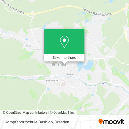 Карта Kampfsportschule Bushido