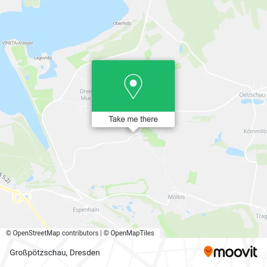 Карта Großpötzschau