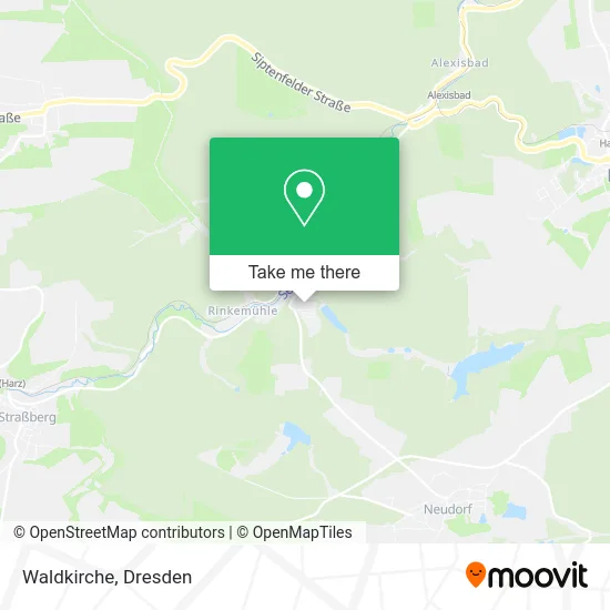 Карта Waldkirche