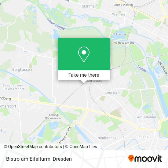 Карта Bistro am Eifelturm