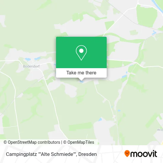 Карта Campingplatz ""Alte Schmiede""