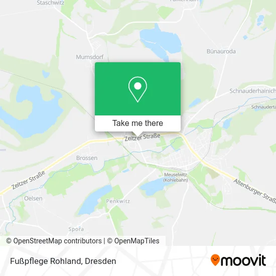 Карта Fußpflege Rohland