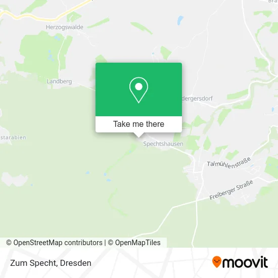 Карта Zum Specht