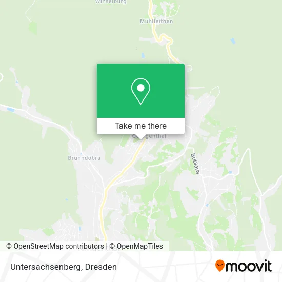 Карта Untersachsenberg