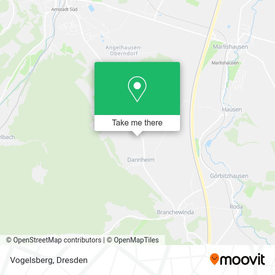 Карта Vogelsberg