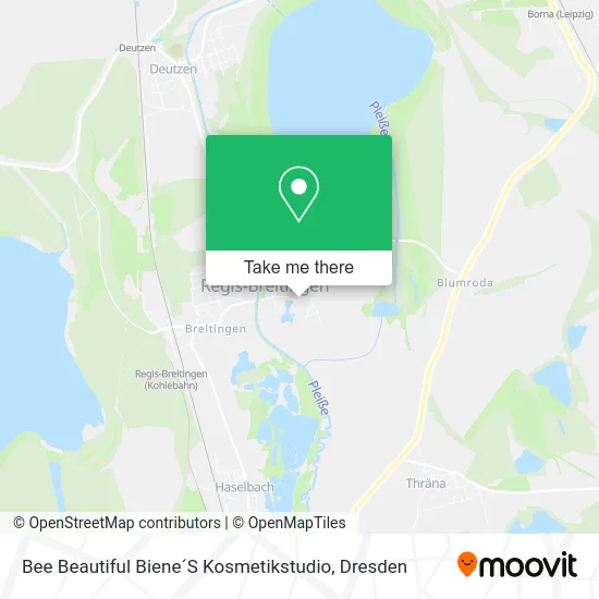 Карта Bee Beautiful Biene´S Kosmetikstudio