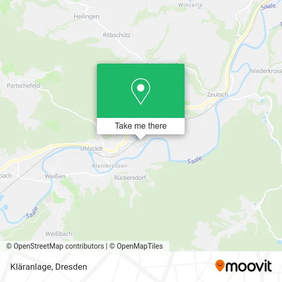Карта Kläranlage