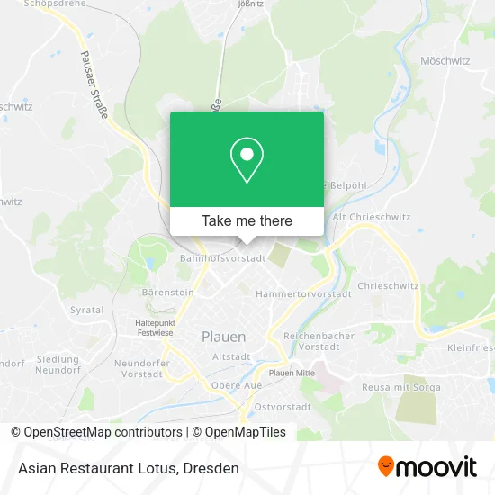 Карта Asian Restaurant Lotus