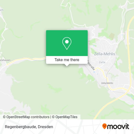 Карта Regenbergbaude